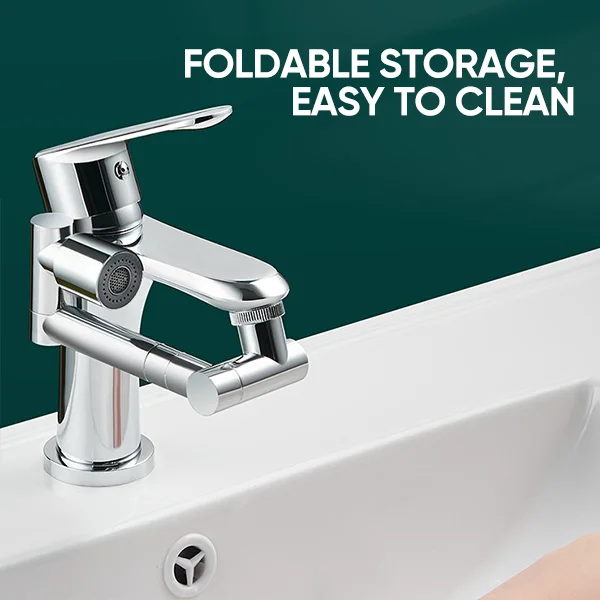 SAKER&reg; 1440&deg; Large-Angle Rotating Splash Filter Faucet