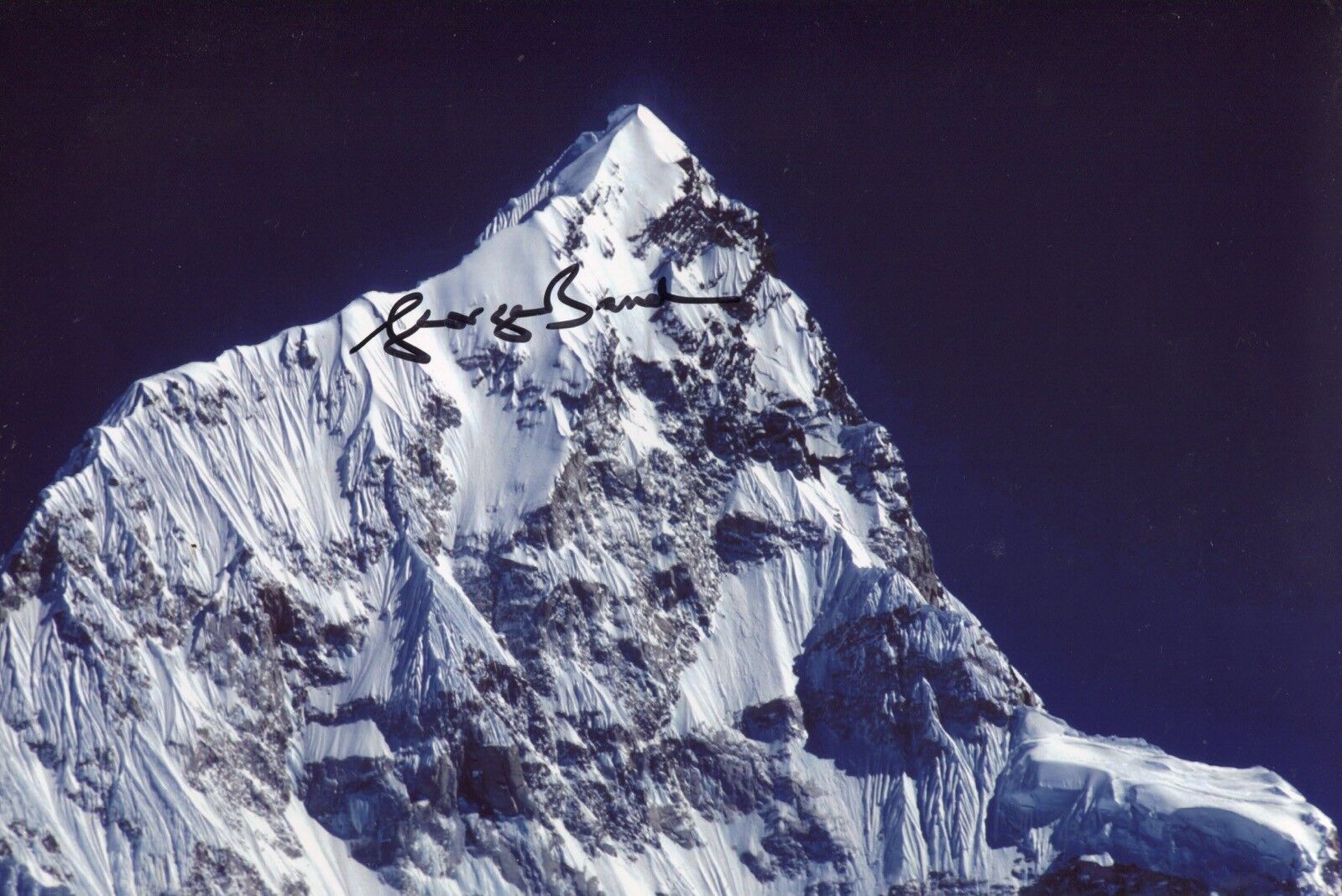 1953 Mount Everest climb veteran George Band signed Photo Poster painting - UACC DEALER SIGNING