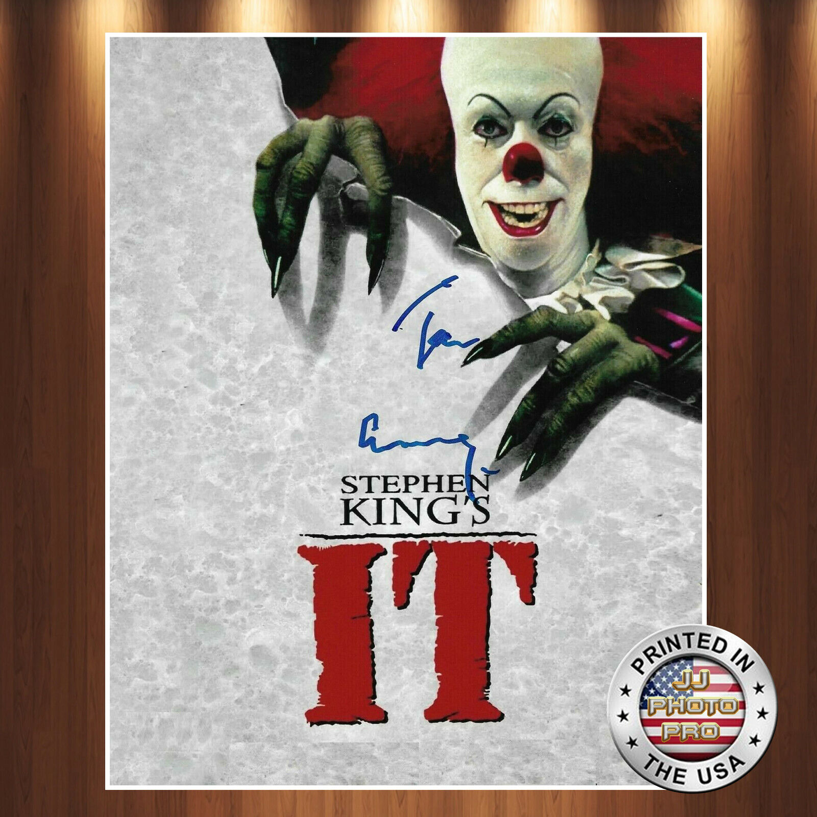 Tim Curry Autographed Signed 8x10 Photo Poster painting (IT) REPRINT