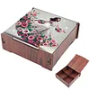 Diamond Painting Wooden Petal Girl 4 Slots Diamond Painting Storage Box for Adult Beginner