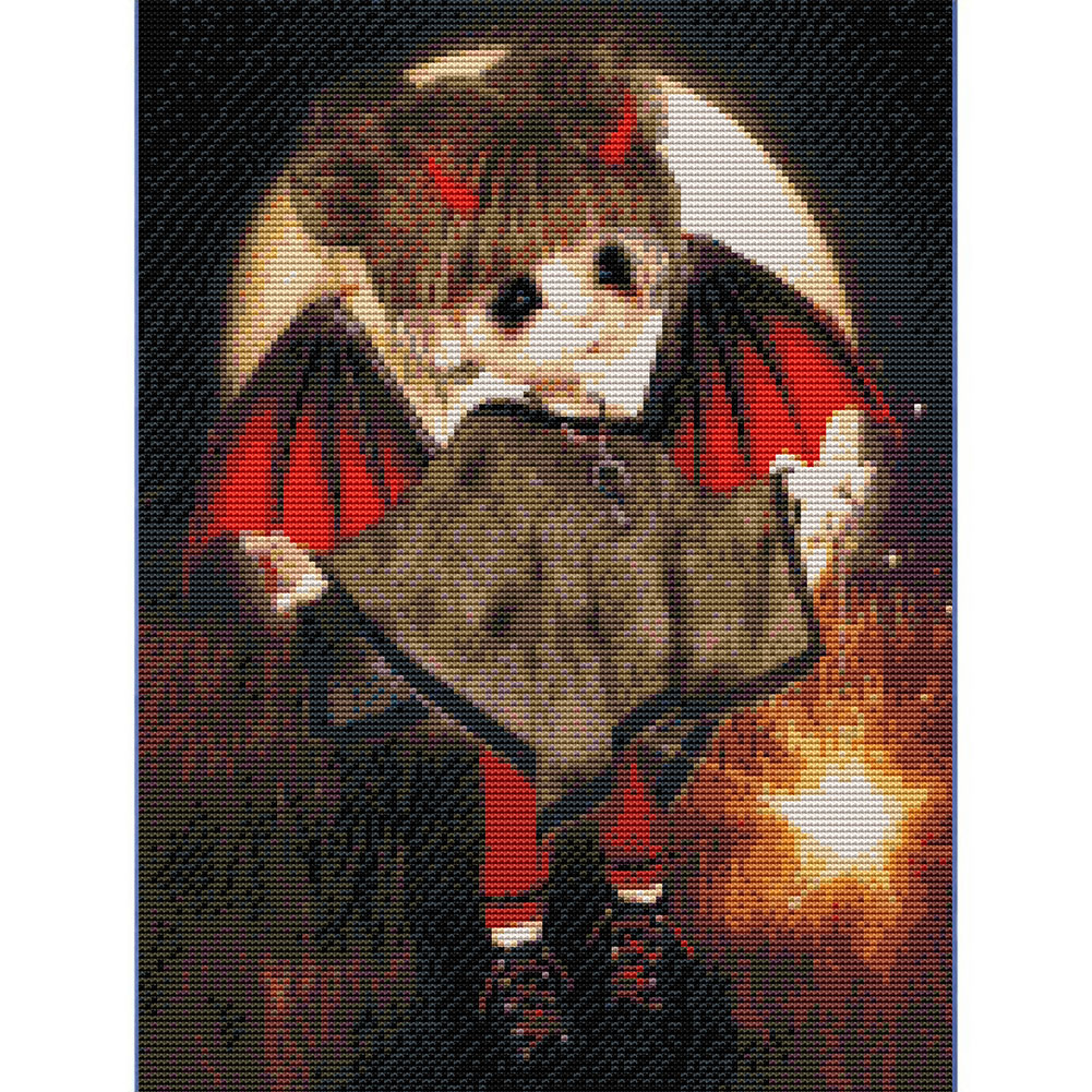 

Fairy Doll - 11CT Stamped Cross Stitch - 50*50CM, 501 Original