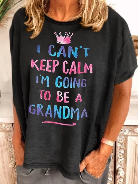 Bestdealfriday I Can't Keep Calm I'm Going To Be A Grandma Shirt
