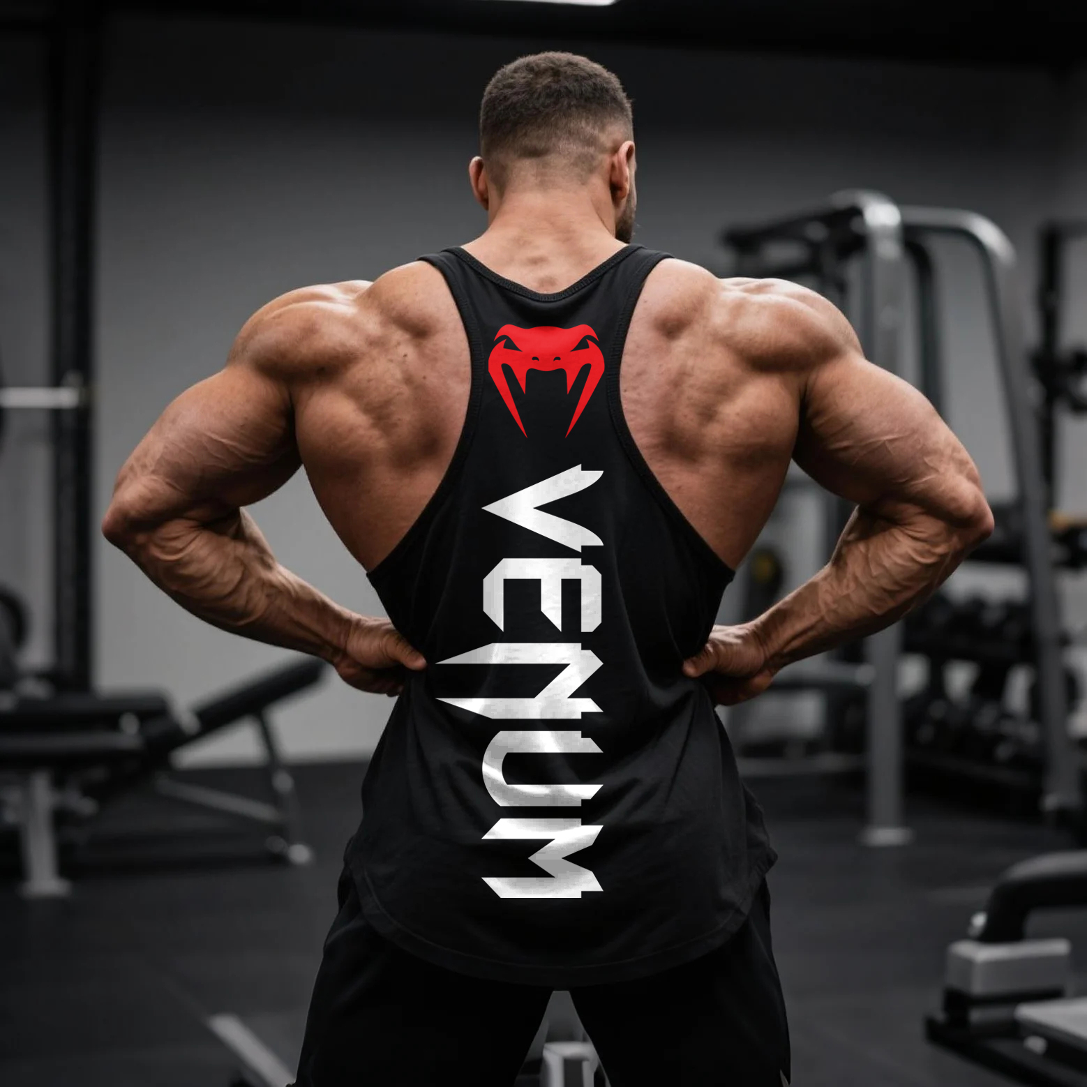 Large Size Loose Comfortable Breathable Vest Top Fitness Sports Extreme Fighting Vest