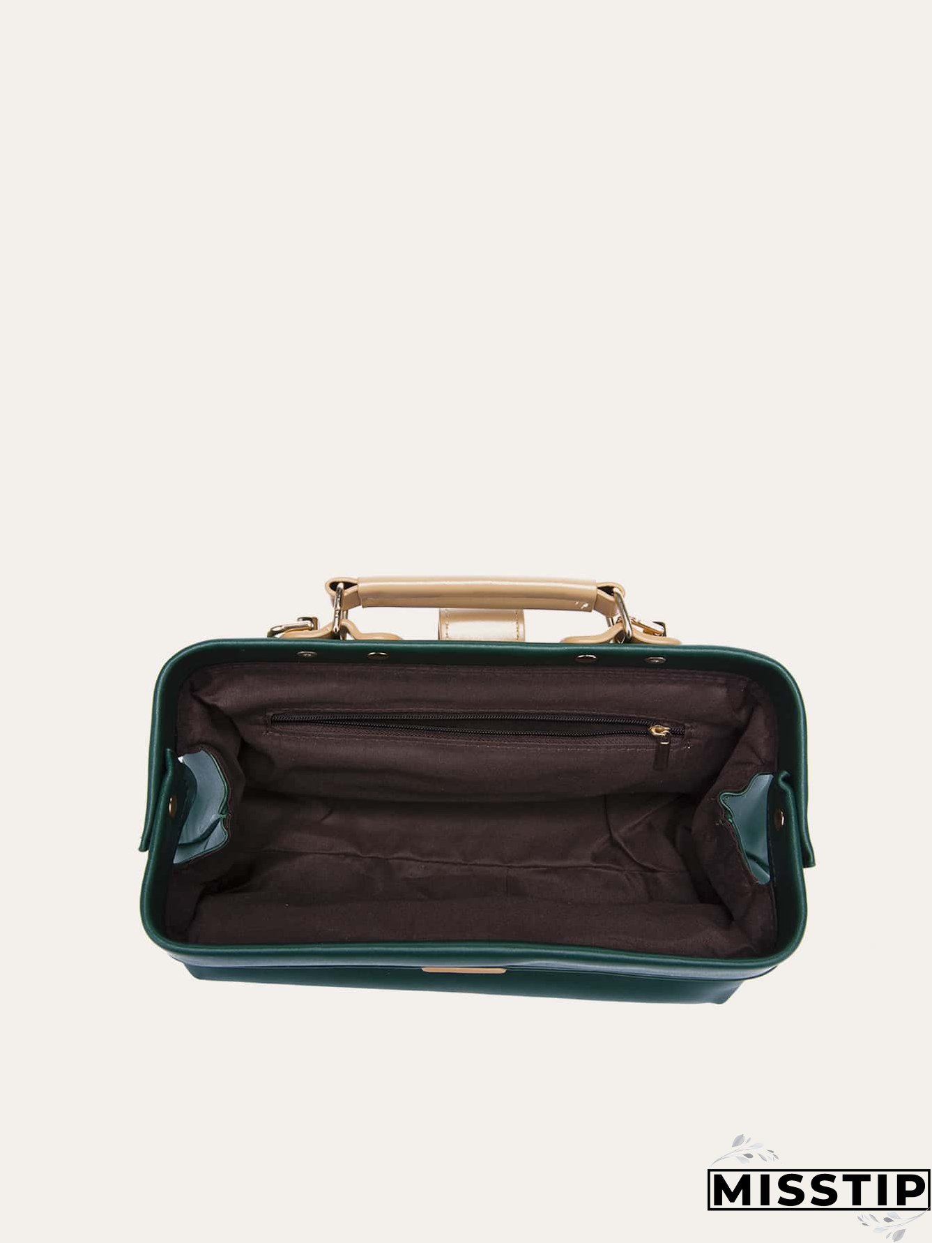 Twist Lock Satchel Bag