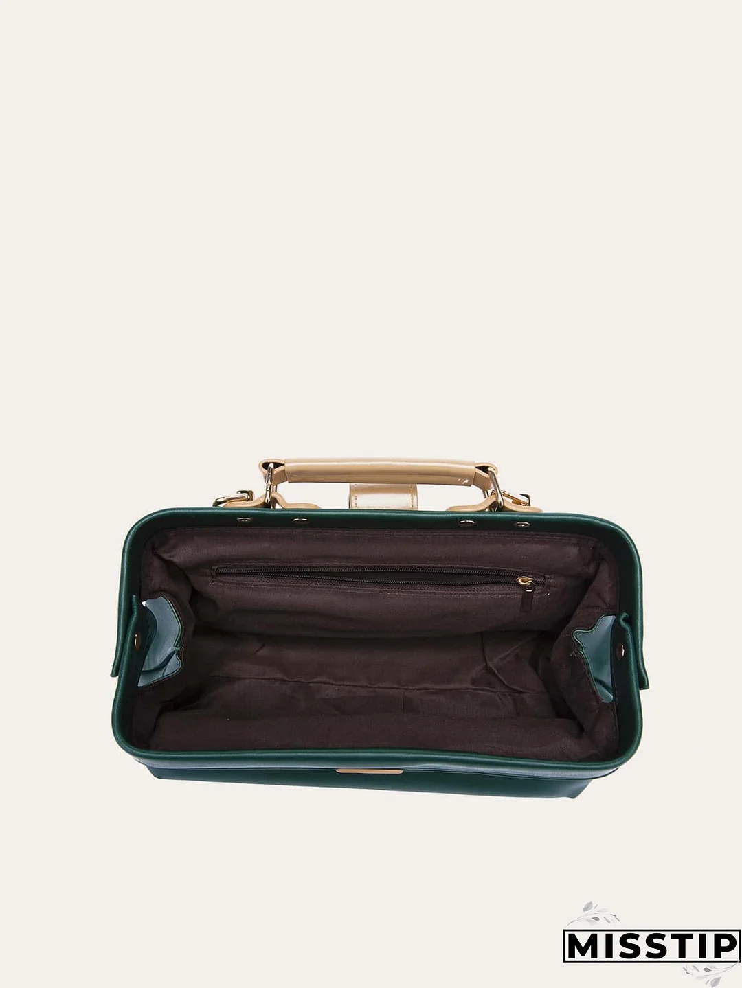 Twist Lock Satchel Bag