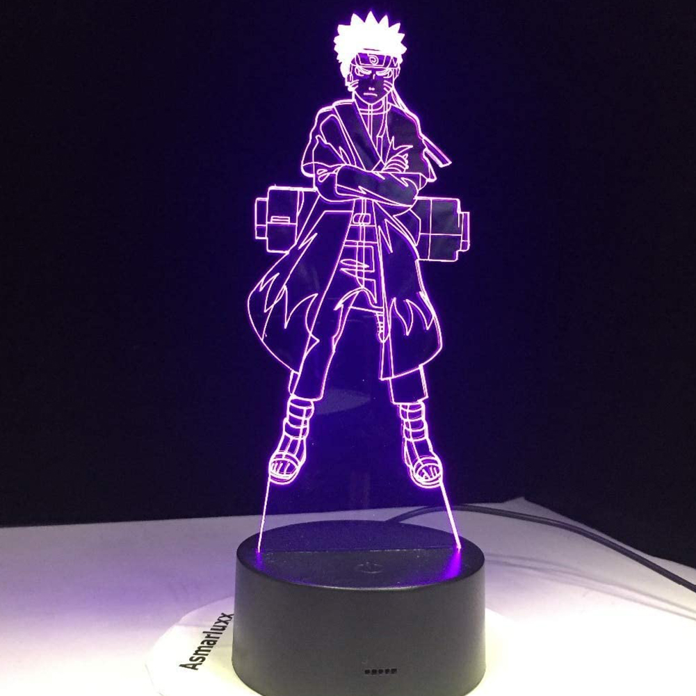 

3D Night Light LED Colorful Touch Remote Control Desk Lamp, 501 Original