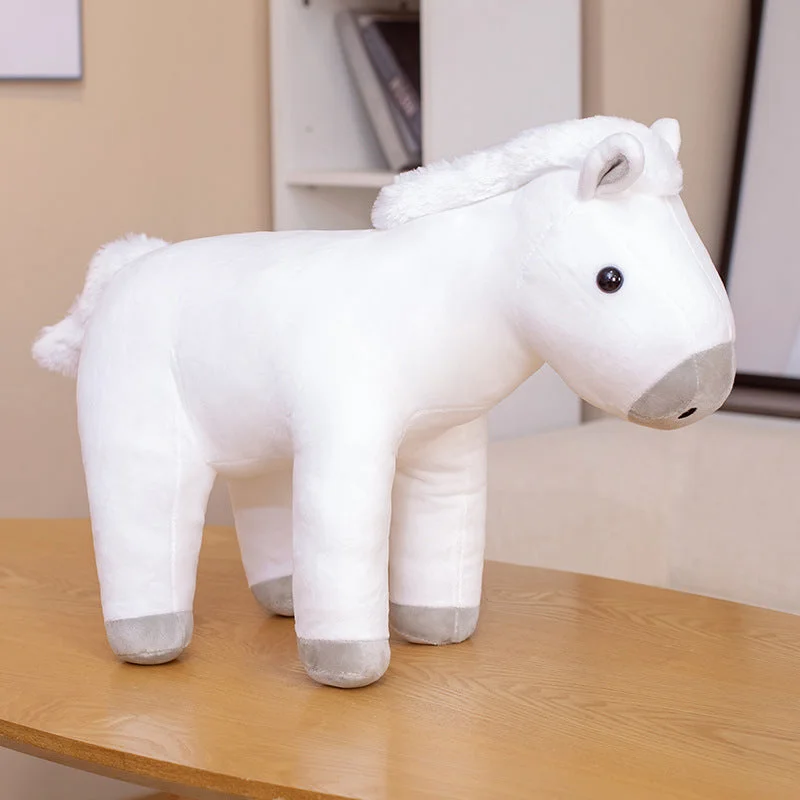 Cuteeeshop Big Horse Stuffed Animal Kawaii Plush Pillow Squish Toy