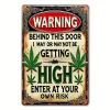 Warning - Vintage Metal Signs(12*16Inch) - Warning