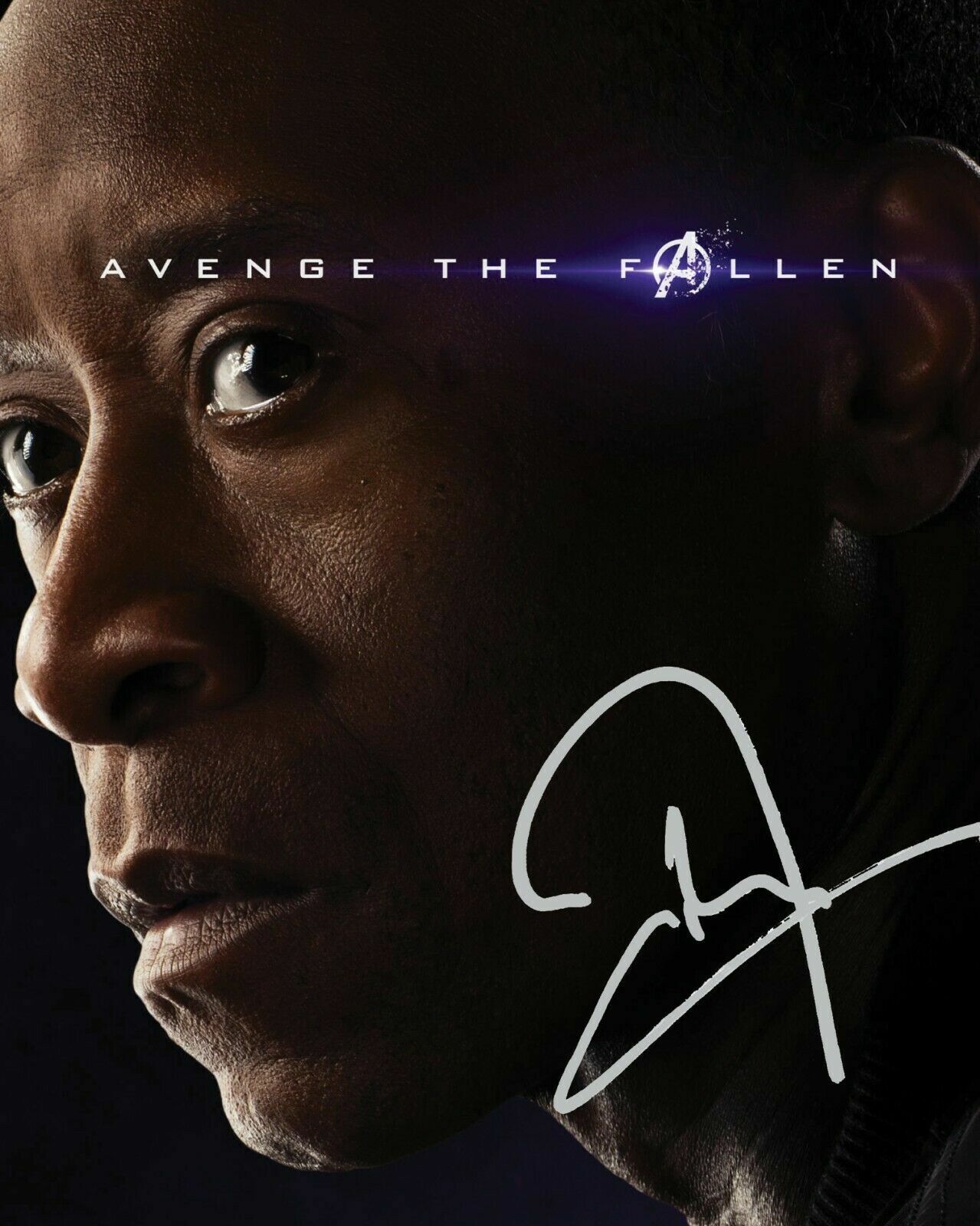 DON CHEADLE - AVENGERS SIGNED AUTOGRAPHED A4 PP Photo Poster painting POSTER