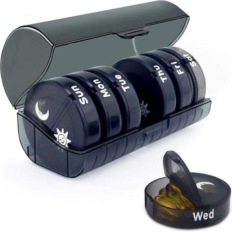 MedAide - The 7 Day AM/PM Pill Organizer