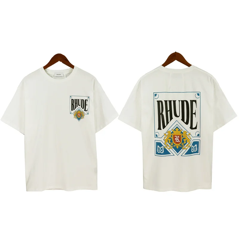RHUDE 2023 Summer New Short Sleeve T-Shirt