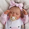 Silicone Realistic Lifelike Reborn Baby Girl Dolls 20-Inch For Gift