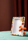 Harvest DIY Building Block Photo Frame Kit,Creative Handmade Assembled Photo Frame Handmade Craft Gift Home Tabletop Display Decor