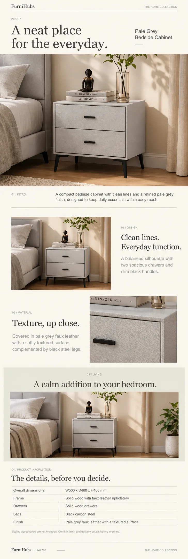 Bedside Table 242787