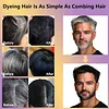 🌿Peigne Colorant Intelligent Avec Formule &agrave; Base de Plantes