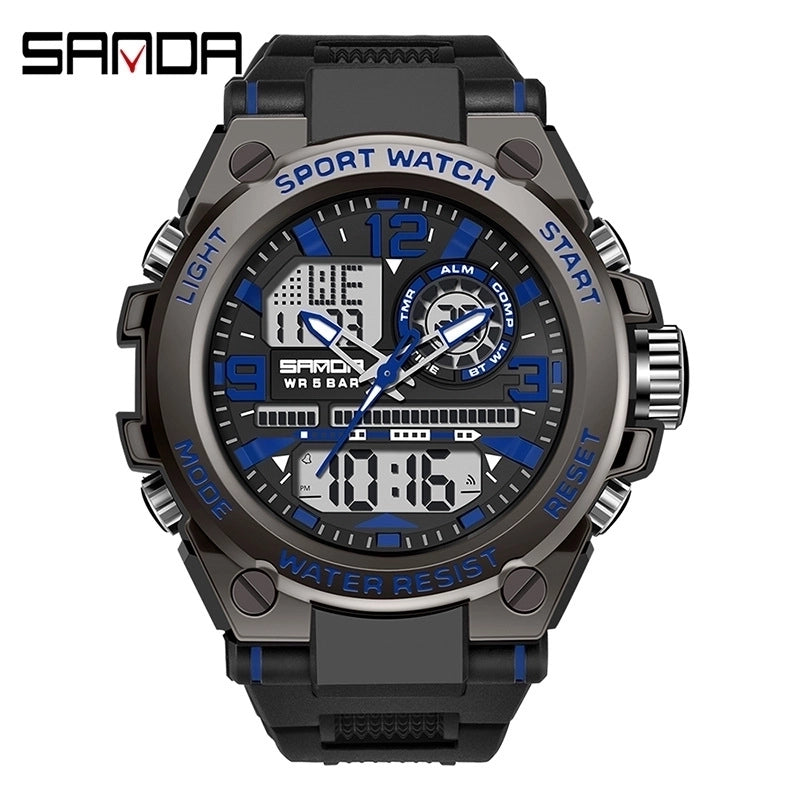 Modern Style Solid Color Electronic Men’s Watches