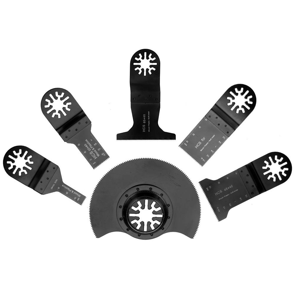 

6pcs Oscillating multi Tool Saw Blades Accessories fit for Multimaster Tool, 501 Original