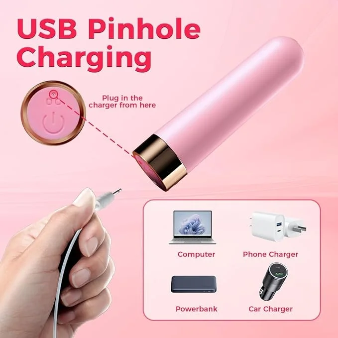 Nami – Remote-controlled Rose Bullet Vibrator For Clitoral & G-spot Pleasure