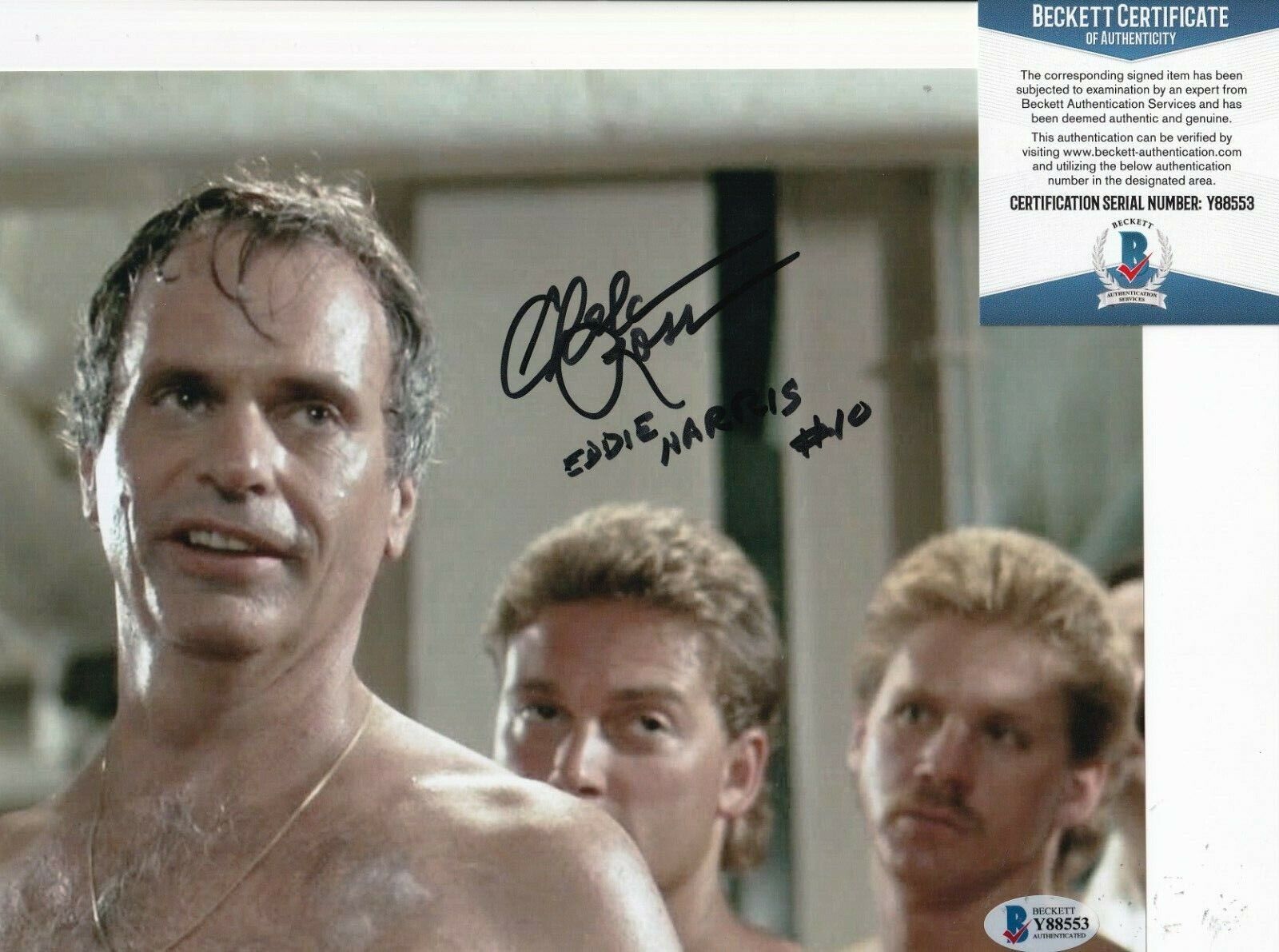 CHELCIE ROSS signed (MAJOR LEAGUE) autographed 8X10 Photo Poster painting BECKETT BAS Y88553