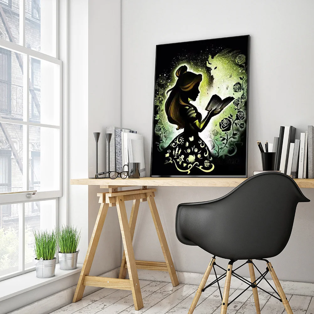 Diamond Painting - Full Round Drill - Princess(30*40cm)