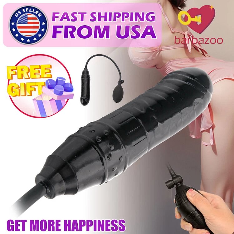 pornhint Pornhint Huge Inflatable Anal Plug Anal BDSM Expander Butt Plug Dilator Prostate-Massager BDSM
