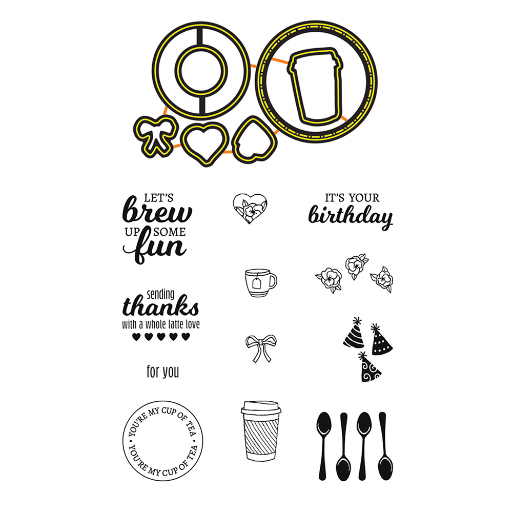 

Coffee (Cutting Die+Seal) - Paper Craft Cutting Dies, 501 Original