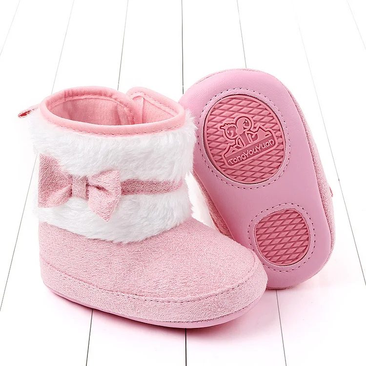 20"-22" Reborn Baby Girl Pink Boots Accessories Rebornartdoll® RSAW-Rebornartdoll®