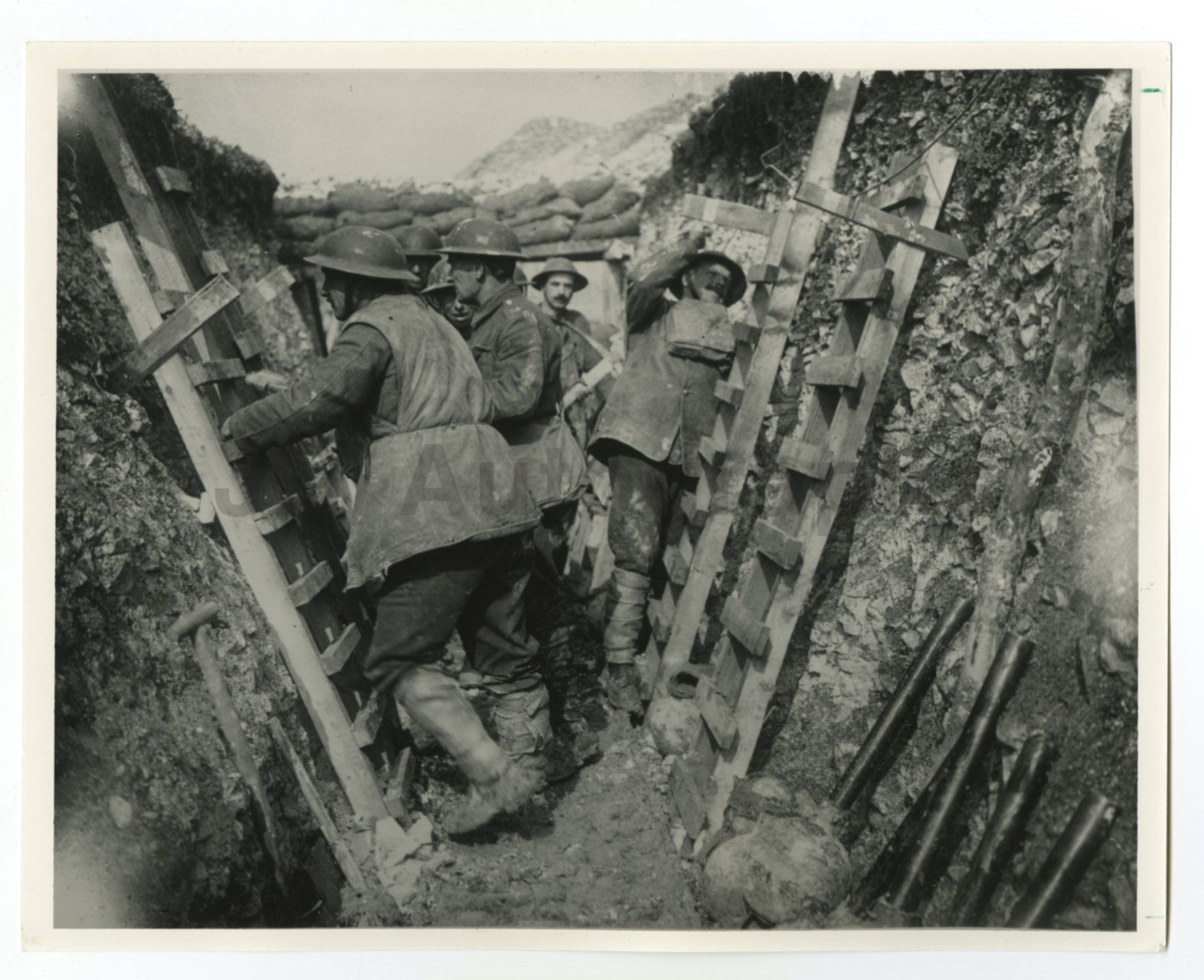 World War I - Vintage 8x10 Publication Photo Poster paintinggraph - Battle of Arras