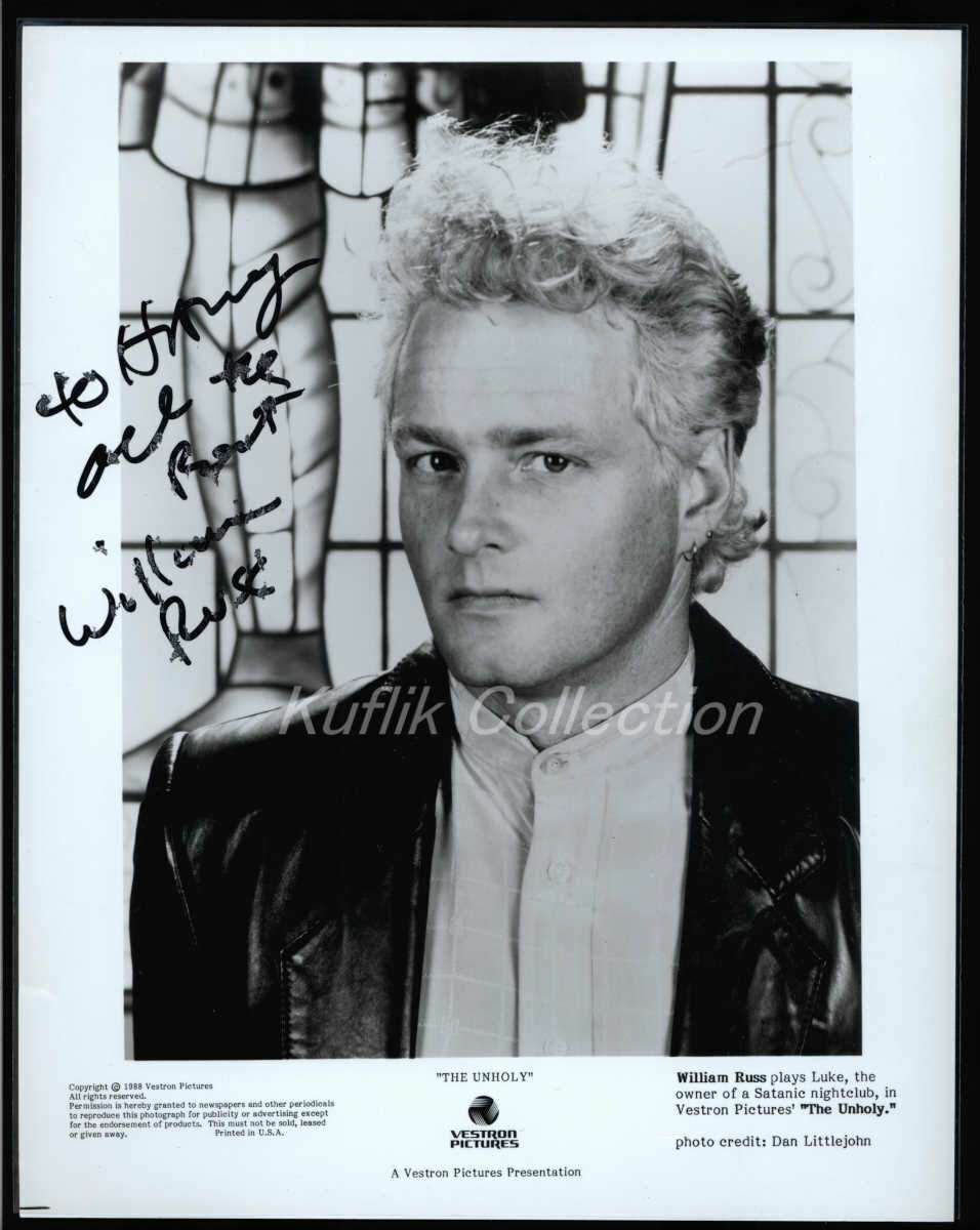 William Russ - Signed Autograph Movie Still - The Unholy