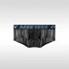 Men's Sexy Hollowed-Out Mesh U-Shaped Pouch Boxer Briefs