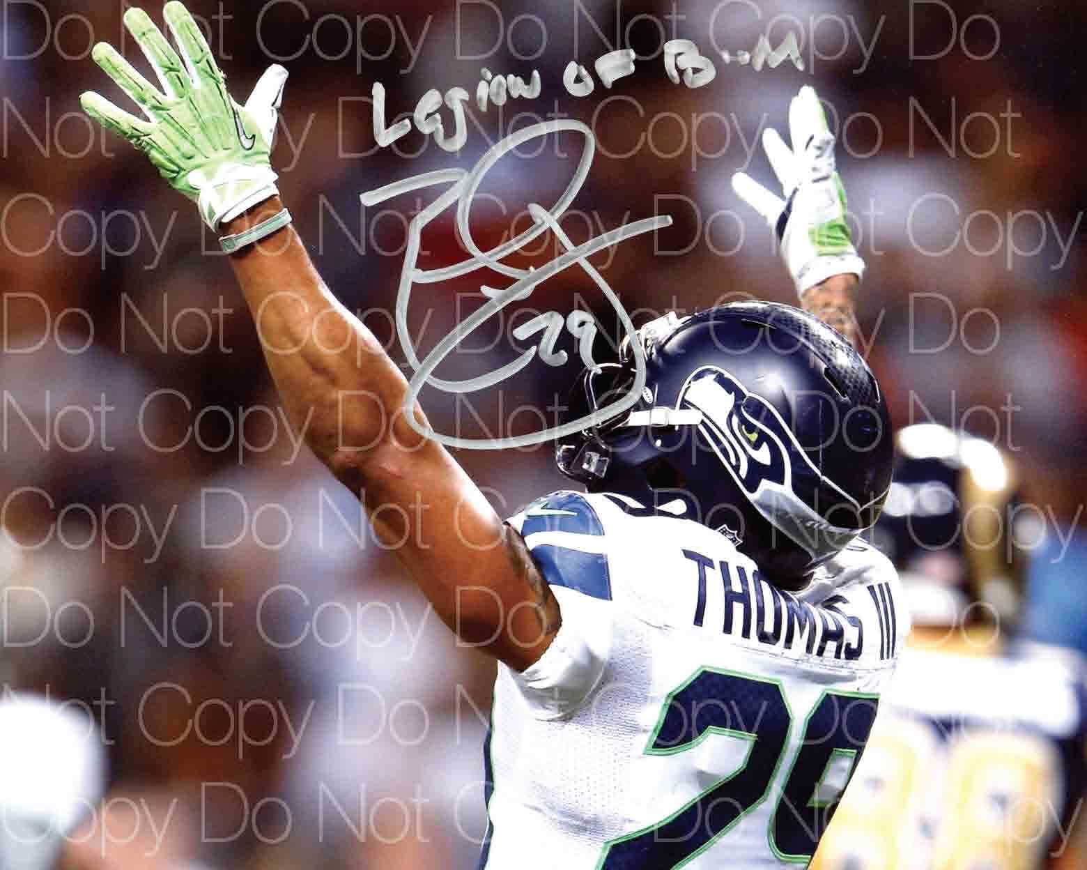 Earl Thomas Seahawks NFL Football signed 8X10 print Photo Poster painting poster autograph RP