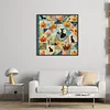 Patchwork Pumpkin Witch-11CT Stamped Cross Stitch 45*45cm/17.72*17.72in
