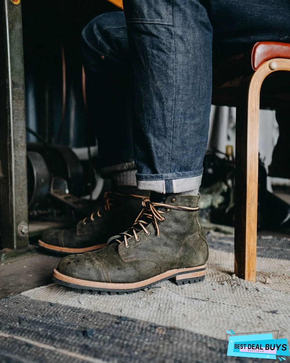 Cow Split Leather Men Boots Comfortable Boots Men Footwear Rubber Ankle Boots Men's Shoes