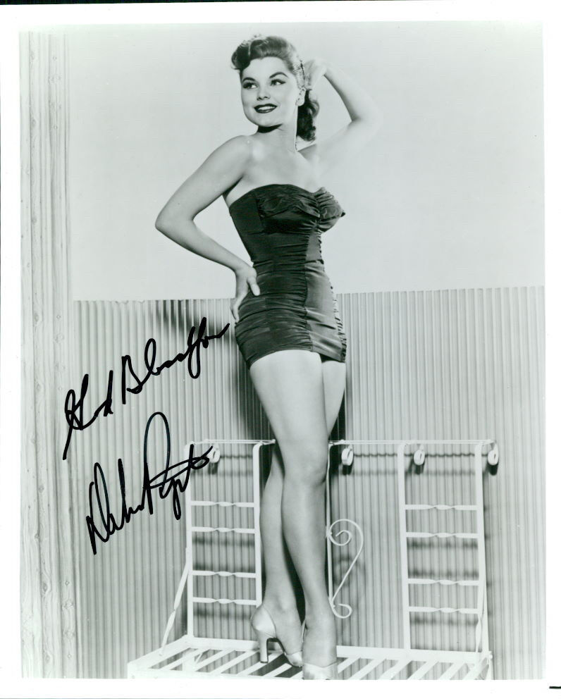 Debra Paget signed 8x10 Photo Poster painting COA