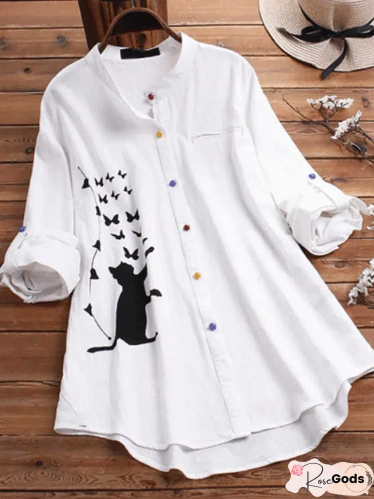 Women's A-Line Dress Short Mini Dress 3/4 Length Sleeve Animal Print Fall Plus Size Hot Casual Black White Dresses