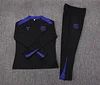 2025/2026 Barcelona Half-Pull Training Suit Black Jersey Set