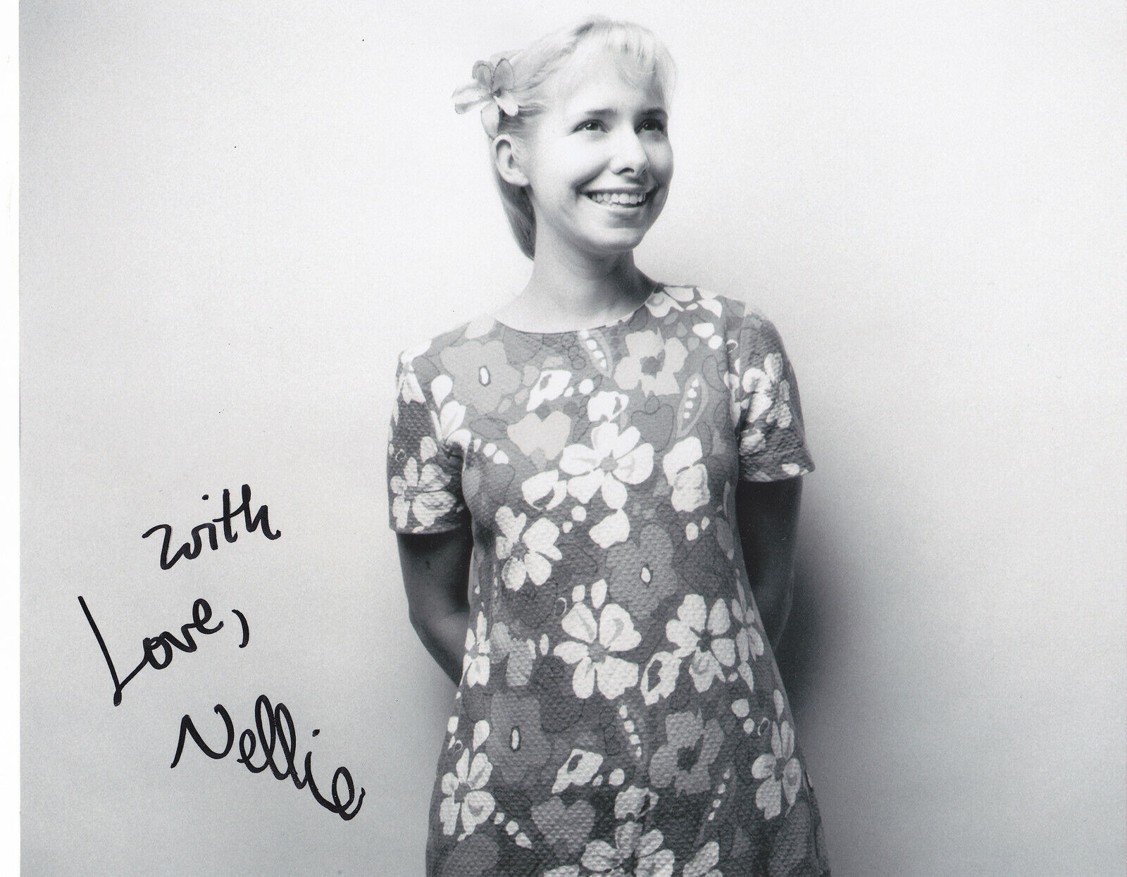 NELLIE MCKAY SIGNED JAZZ MUSIC AUTOGRAPH 8X10 Photo Poster painting PROOF