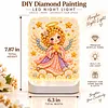 DIY Diamond Art LED Night Light &ndash; Light-Up Table Decor, Double-Sided Printed DIY Crystal Pearl Painting Decoration for Holiday & Gifts(Little Angel)