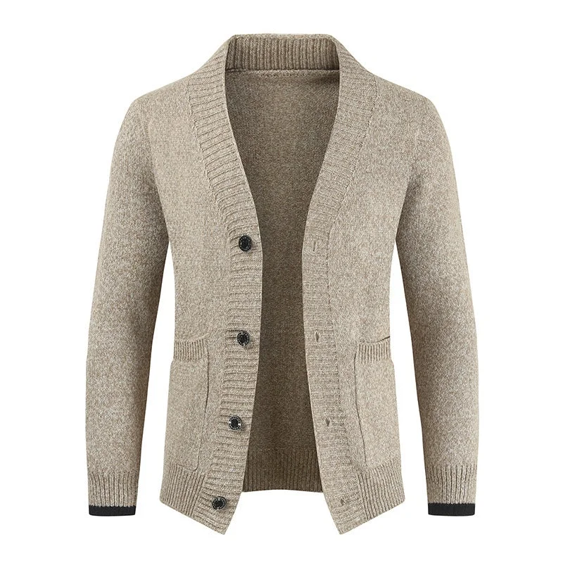 Men's Button Cardigan Sweater