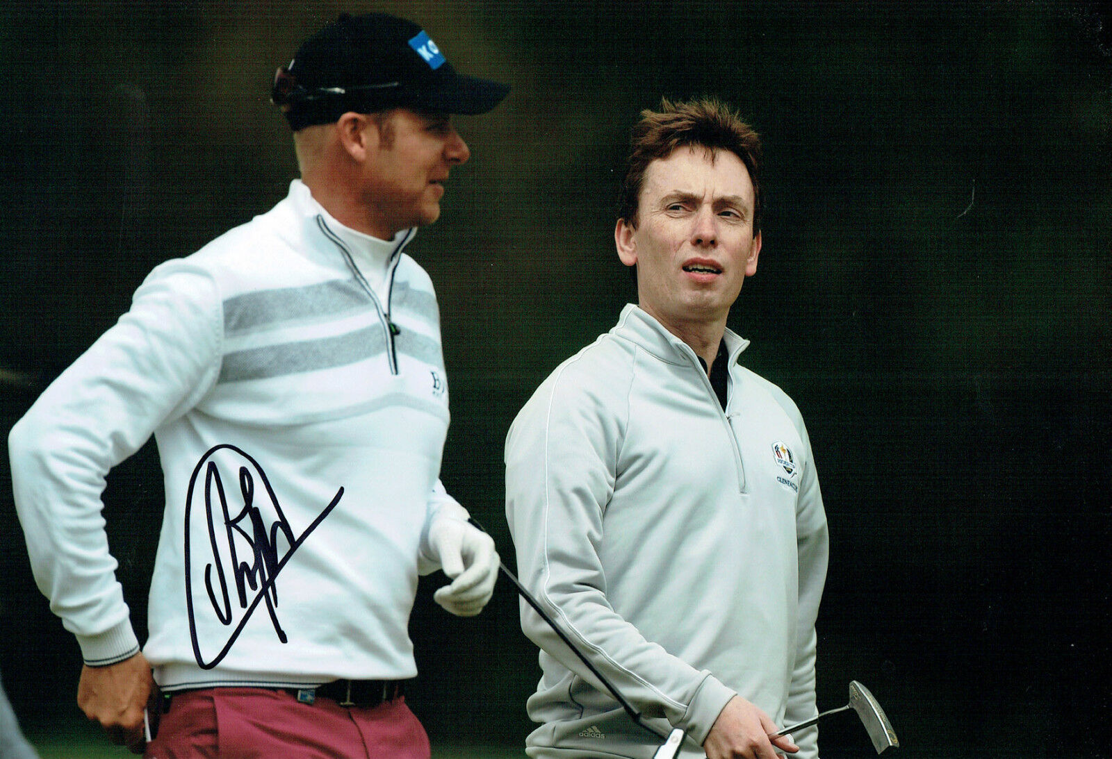 Mikko ILLONEN 12x8 Photo Poster painting Signed Autograph Irish Open Pro Celeb GOLF AFTAL COA