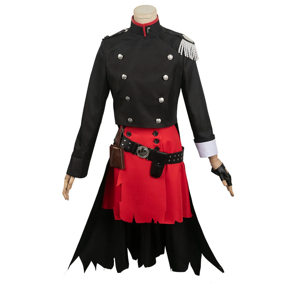 Game Persona 5 Elle Black Set Outfits Cosplay Costume Halloween Carnival Suit
