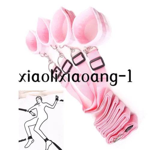 pornhint Pornhint Romantic Bed Binding Soft Furry Restraint kit  Adjustable Straps Libido