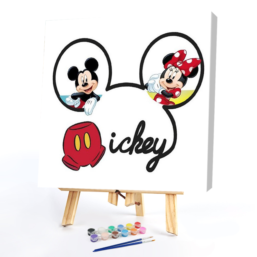 

40*40CM - Paint By Numbers - Cartoon Mouse, 501 Original