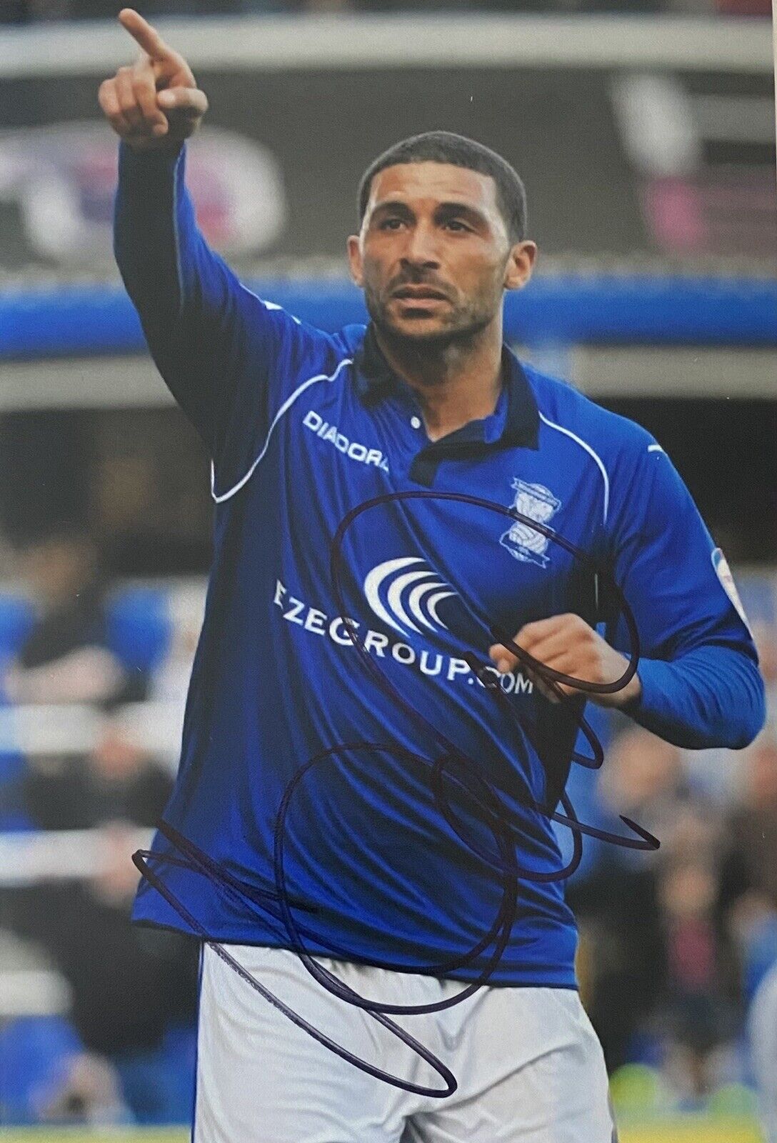 Hayden Mullins Genuine Hand Signed Birmingham City 6X4 Photo Poster painting