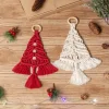 3 Pi&egrave;ces Kit De Bricolage En Tricot De Sapin De No&euml;l 
