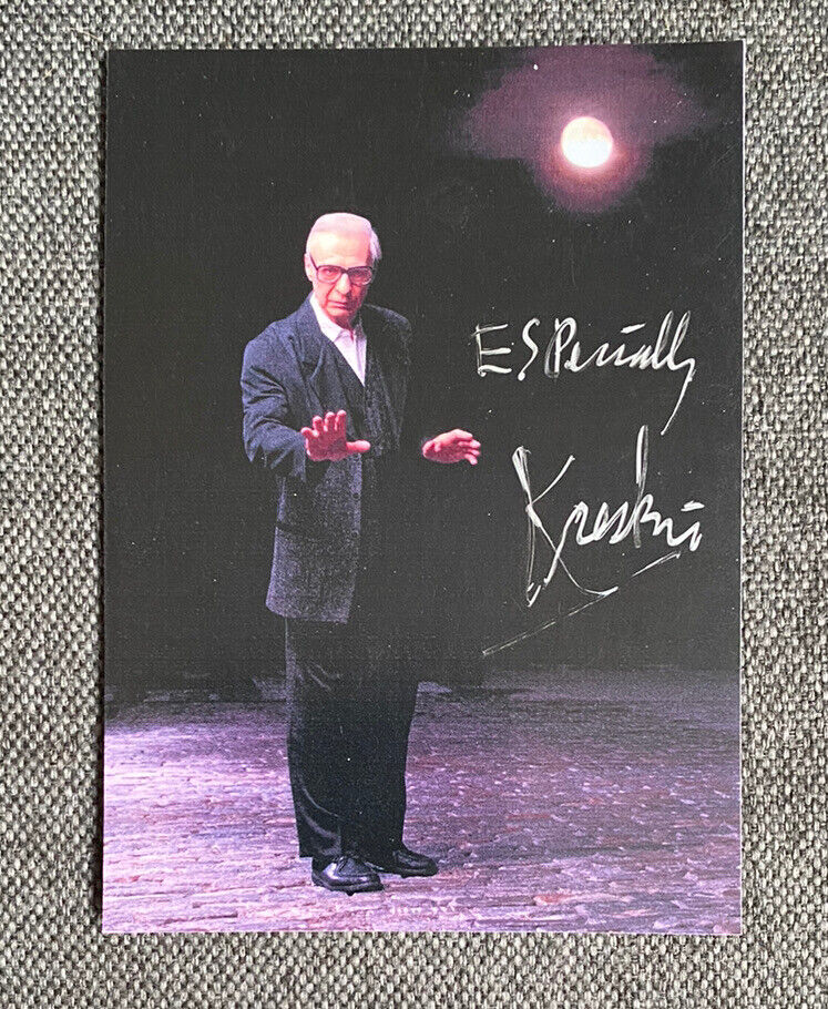 George Joseph Kresge Autograph on The Photo Poster painting 8,5 X 12,5 CM Autographed