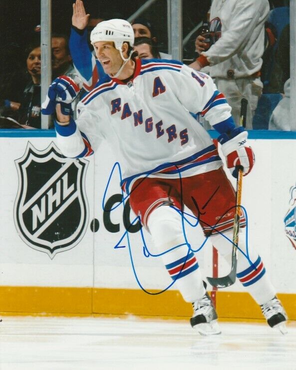 BRENDAN SHANAHAN SIGNED NEW YORK NY RANGERS 8x10 Photo Poster painting #1 HHOF Autograph