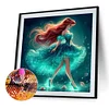 Princess Ariel - Round Drill Diamond Painting - 40*40CM