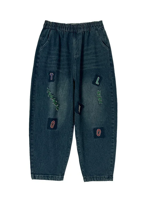 Women Half Sleeve V-neck Solid Color Dress