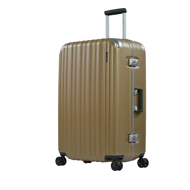 Eminent branded 28 Inch PC Frame checked size Light Weight Spinner Trolley bag (E9R5-28)